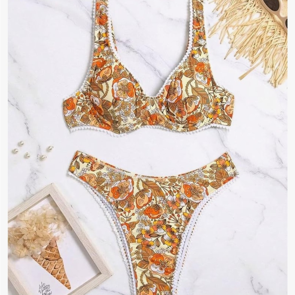 Floral Bikini Set NWOT - Picture 12 of 15